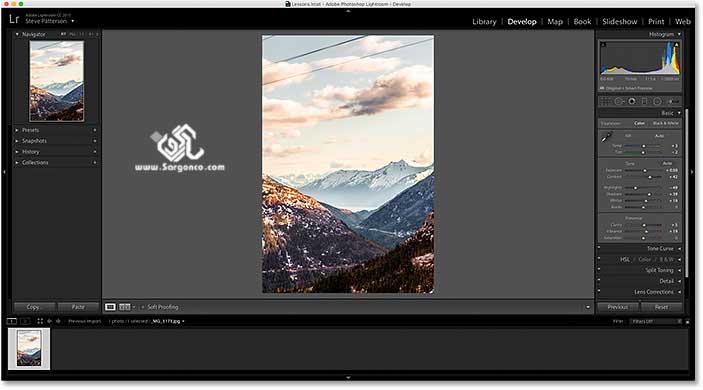 آموزش کار با Lightroom در فتوشاپ