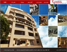 طراحی سایت شرکت ساختمانی دانیال مهر پارس