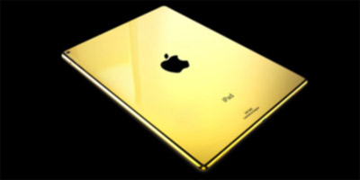 آیپد پرو جدید اپل با روکش طلا 10 میلیون تومان