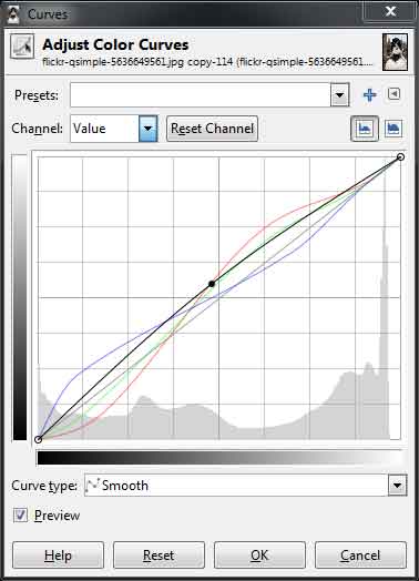 Curves اصلاح رنگ تصاویر در فتوشاپ با ابزار