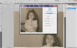 ترمیم یک عکس قدیمی در فتوشاپ