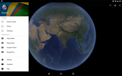 جدیدترین نسخه نرم افزار Google Earth