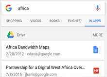 گوگل امکان جستجو در بین فایل های گوگل درایو را در اندروید فراهم کرد