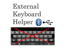 اپلیکیشن External Keyboard Helper